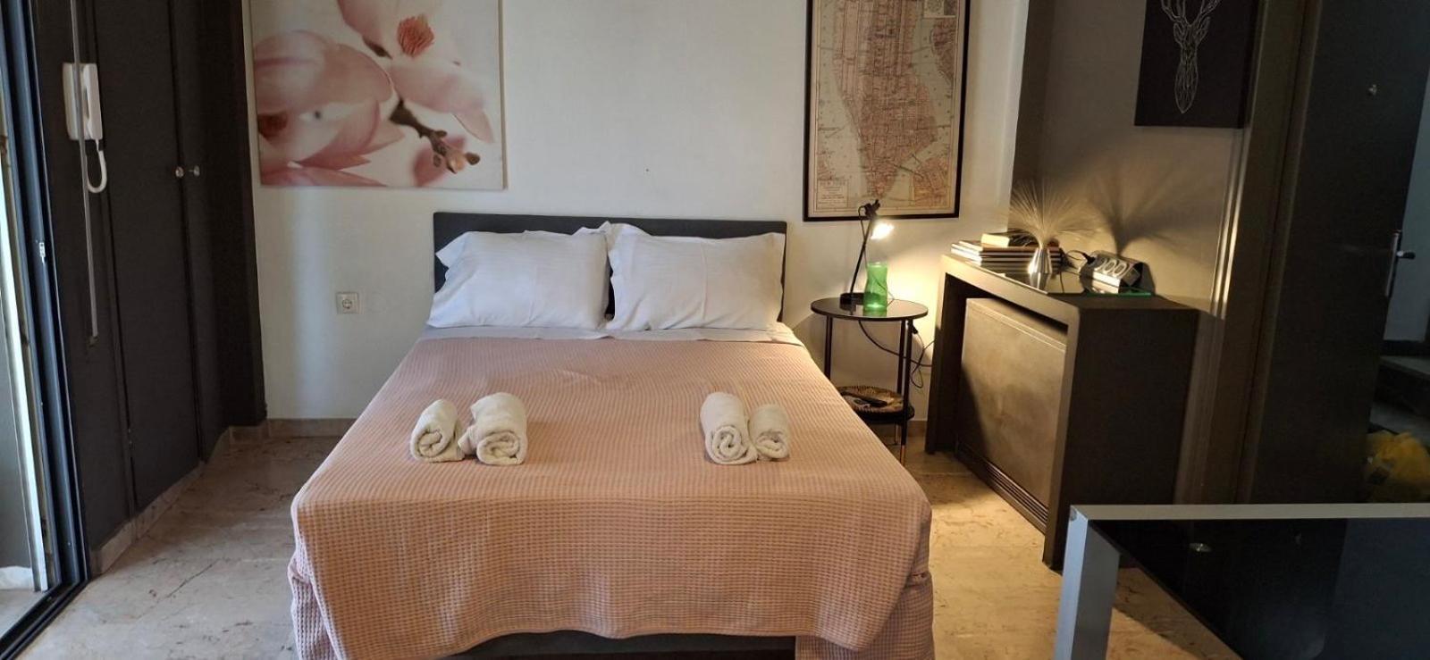 Bright Studio 4 A Short Stay Near Oaka - Iaso - Ygeia - Mitera Hospitals Athena Bagian luar foto