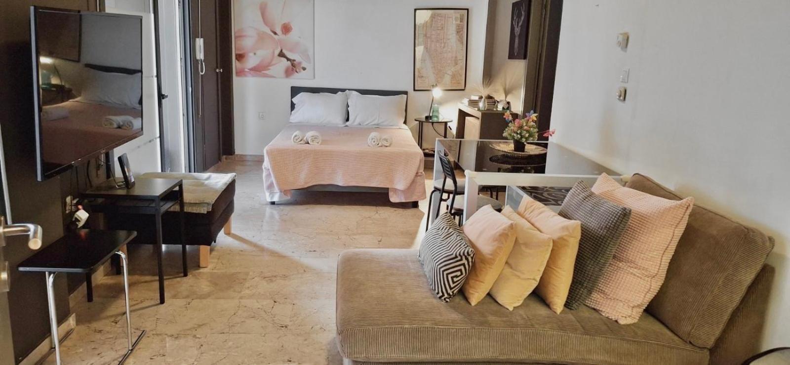Bright Studio 4 A Short Stay Near Oaka - Iaso - Ygeia - Mitera Hospitals Athena Bagian luar foto